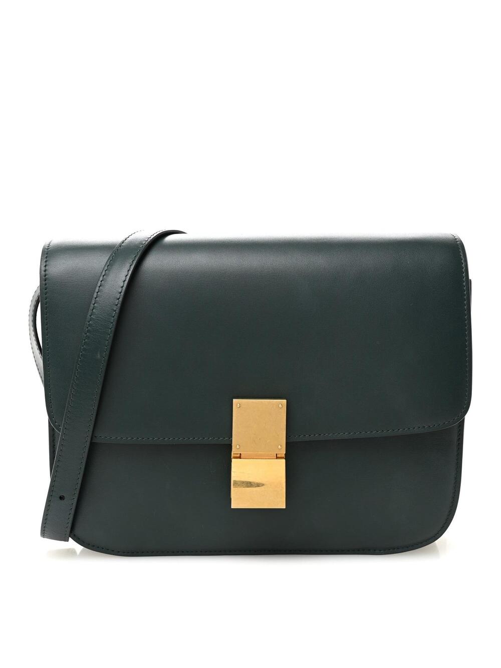 Celine Box Calfskin Medium Classic Flap #277259C13B
